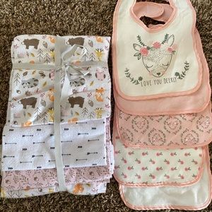 Baby girl woodland set